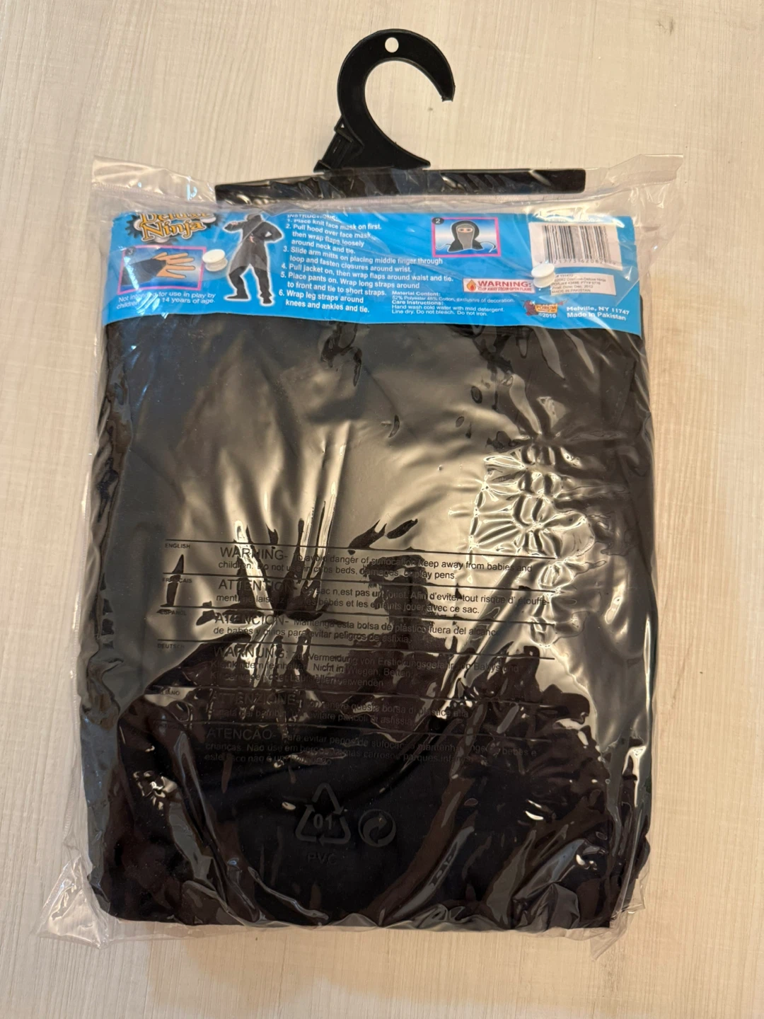 Deluxe Ninja Costume - Adult Size - photo 3
