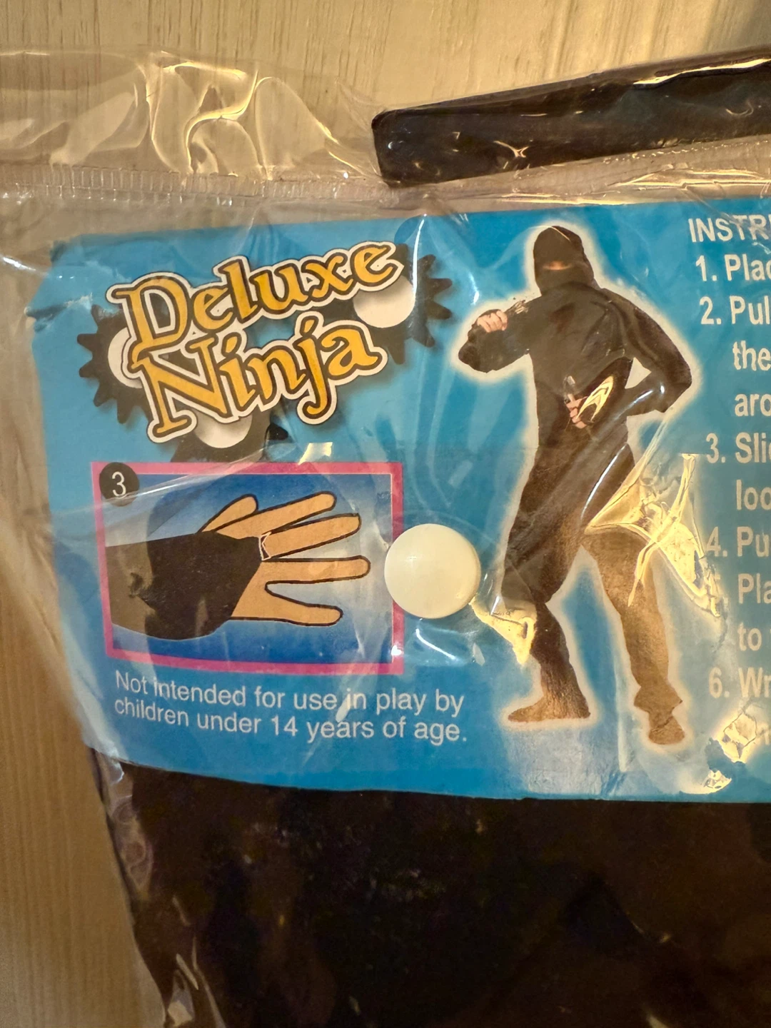 Deluxe Ninja Costume - Adult Size - photo 2