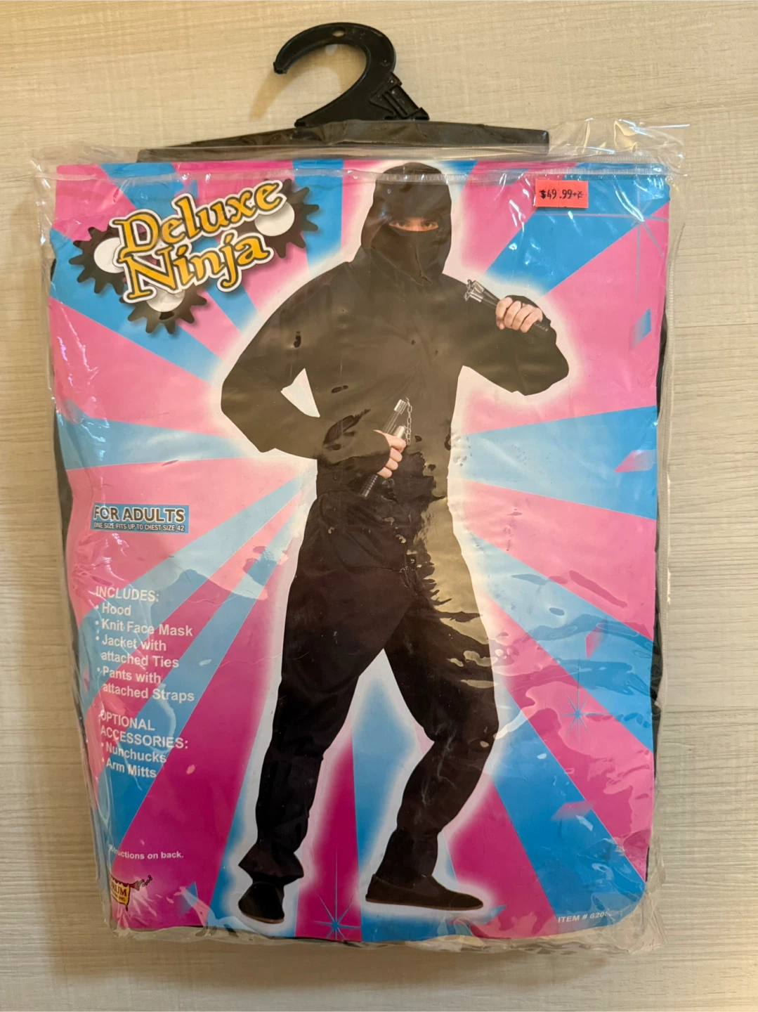 Deluxe Ninja Costume - Adult Size