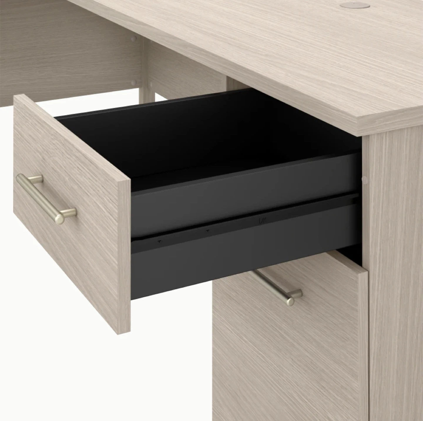 Bush Furniture Somerset 72” Office Desk with Drawers in Sand - photo 2