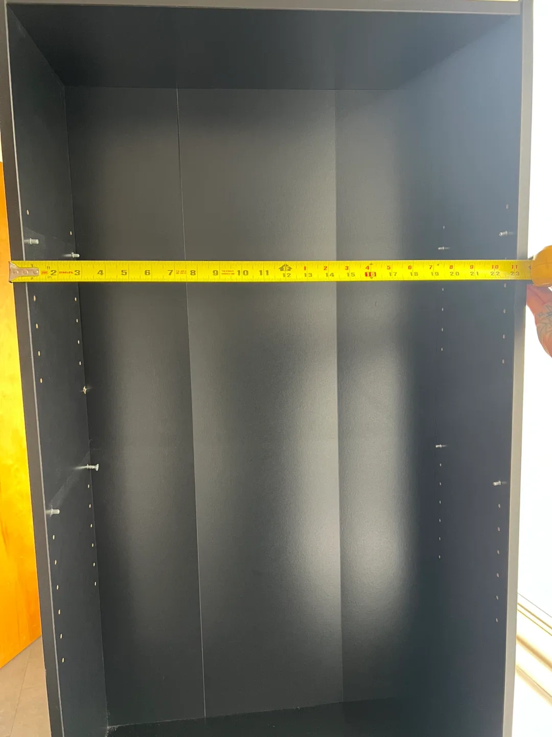 Black Bookshelf with Adjustable Shelves - MOVING OUT SALE ✈️ image indicator(6)