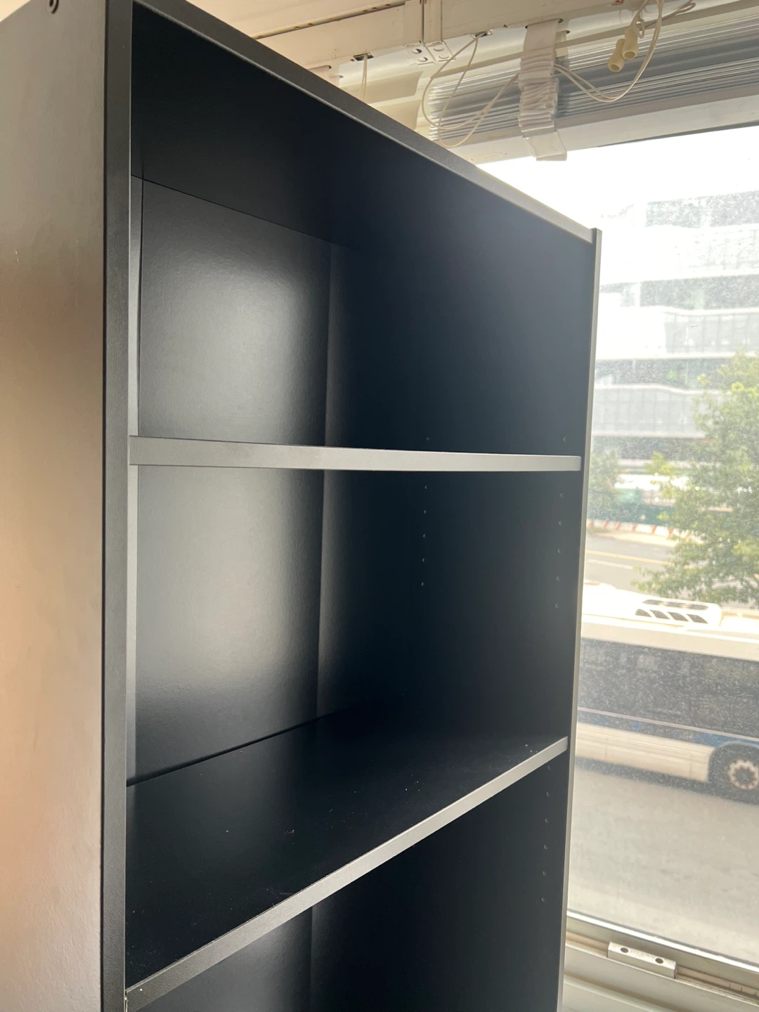 Black Bookshelf with Adjustable Shelves - MOVING OUT SALE ✈️ - photo 2