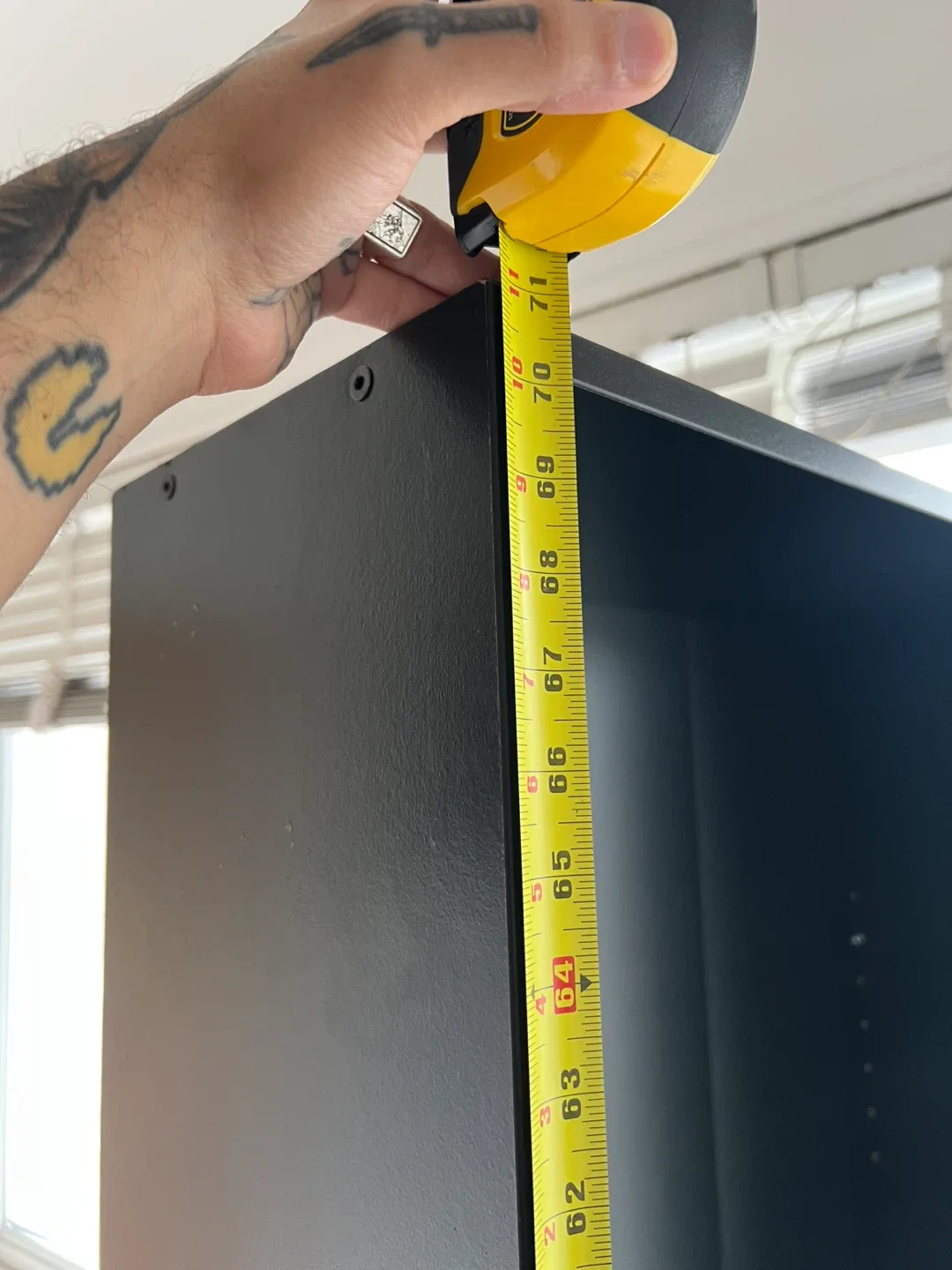 Black Bookshelf with Adjustable Shelves - MOVING OUT SALE ✈️ image indicator(7)