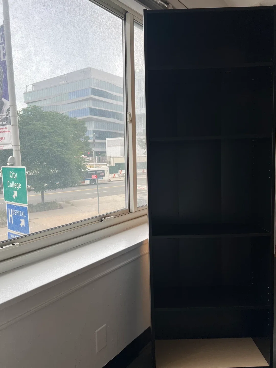 Black Bookshelf with Adjustable Shelves - MOVING OUT SALE ✈️ image indicator(9)