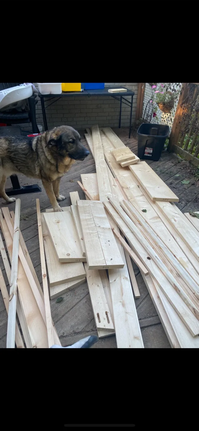 Assorted pieces of wood thumbnail