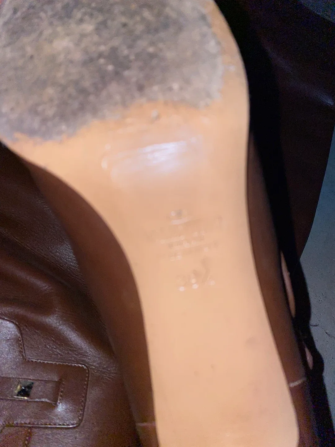 Valentino Brown Leather Boots - Size 38.5 image indicator(3)