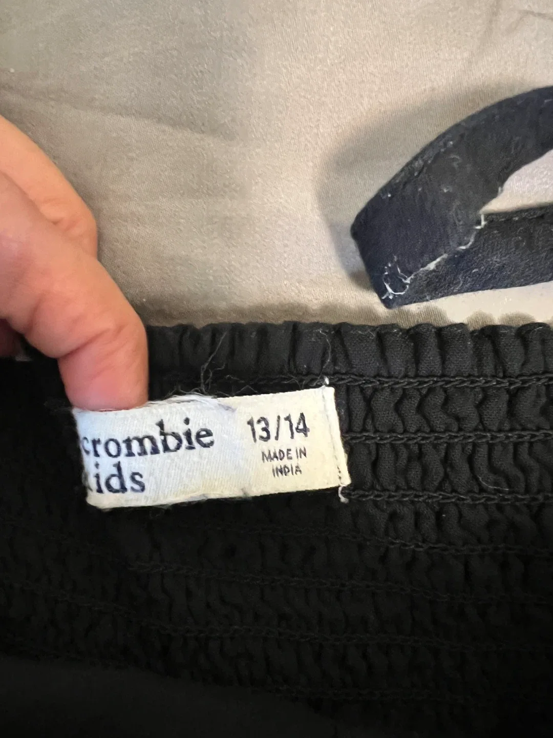 Abercrombie Kids Black Jumpsuit Size 13/14 image indicator(4)