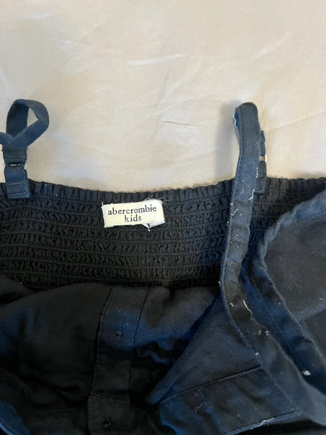 Abercrombie Kids Black Jumpsuit Size 13/14 image indicator(3)