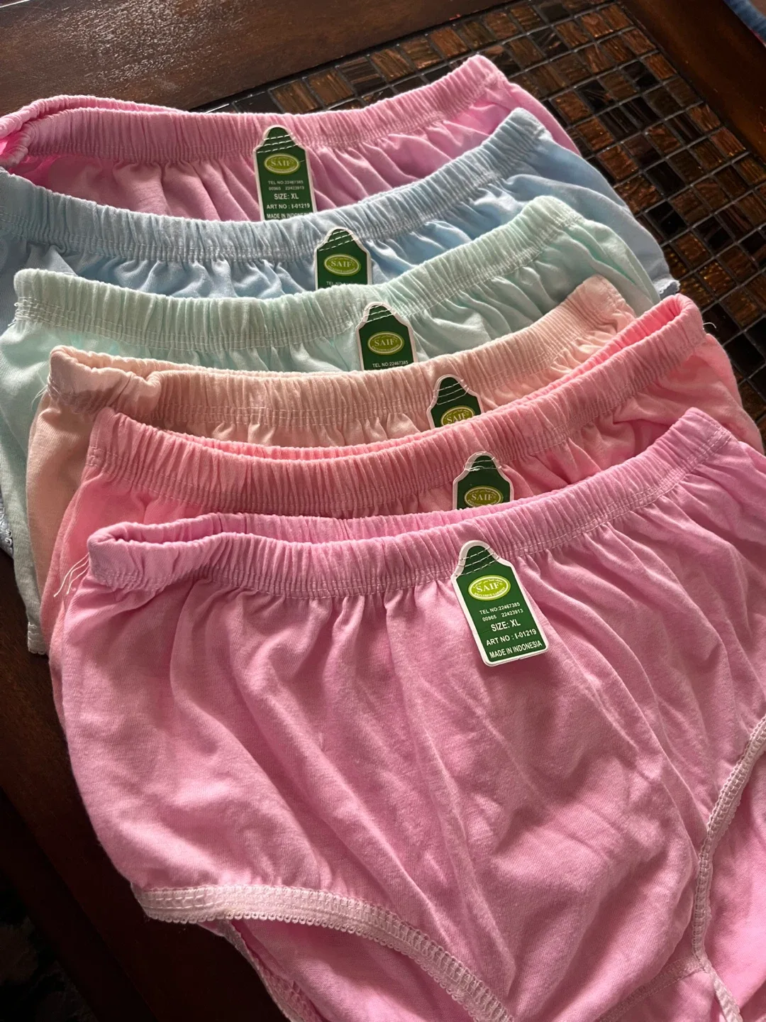 7  lSAIIF XL Panties - Pastel Colours image indicator(2)