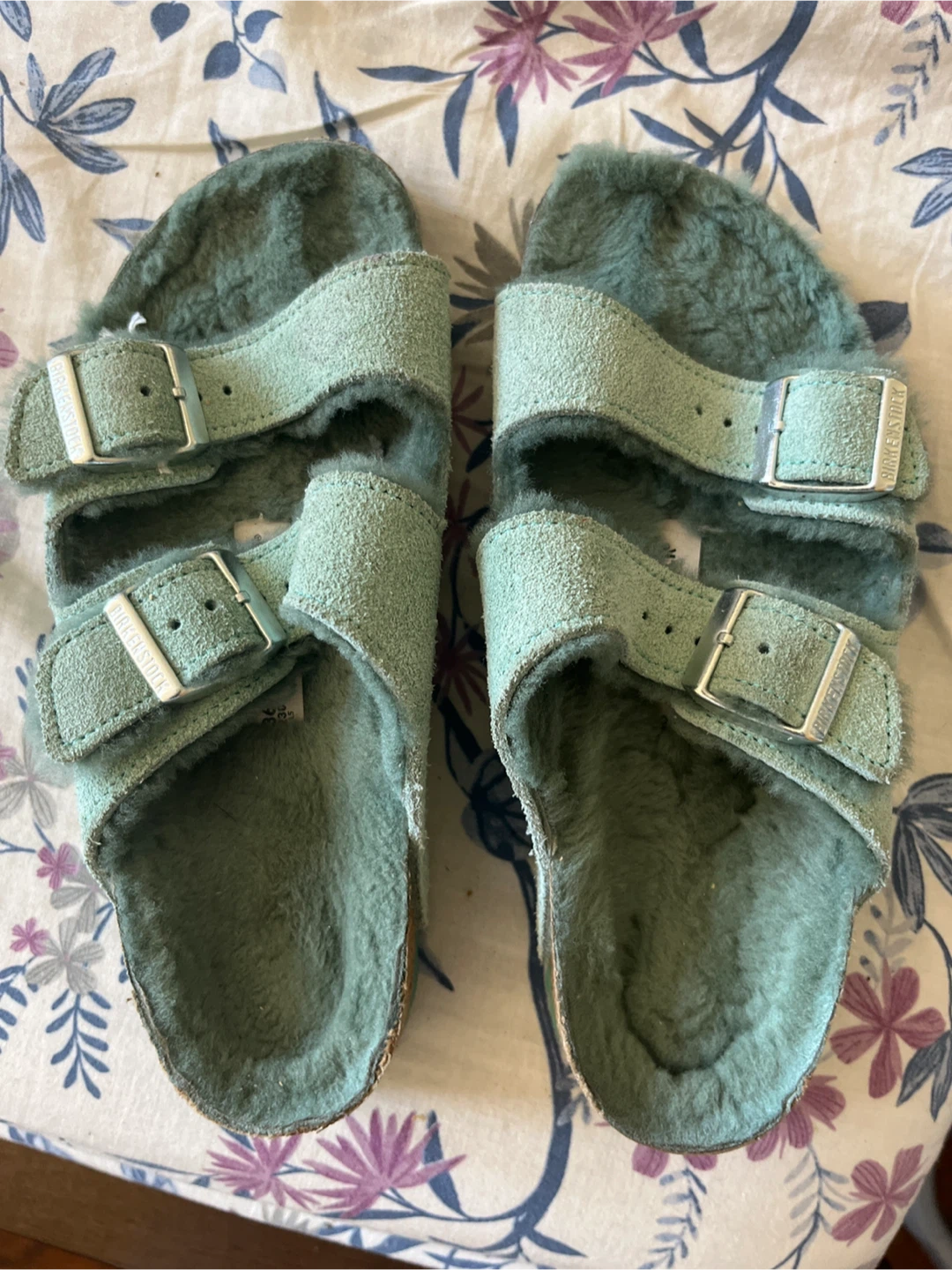 Birkenstock Arizona Shearling Sandals Size 36 - photo 2
