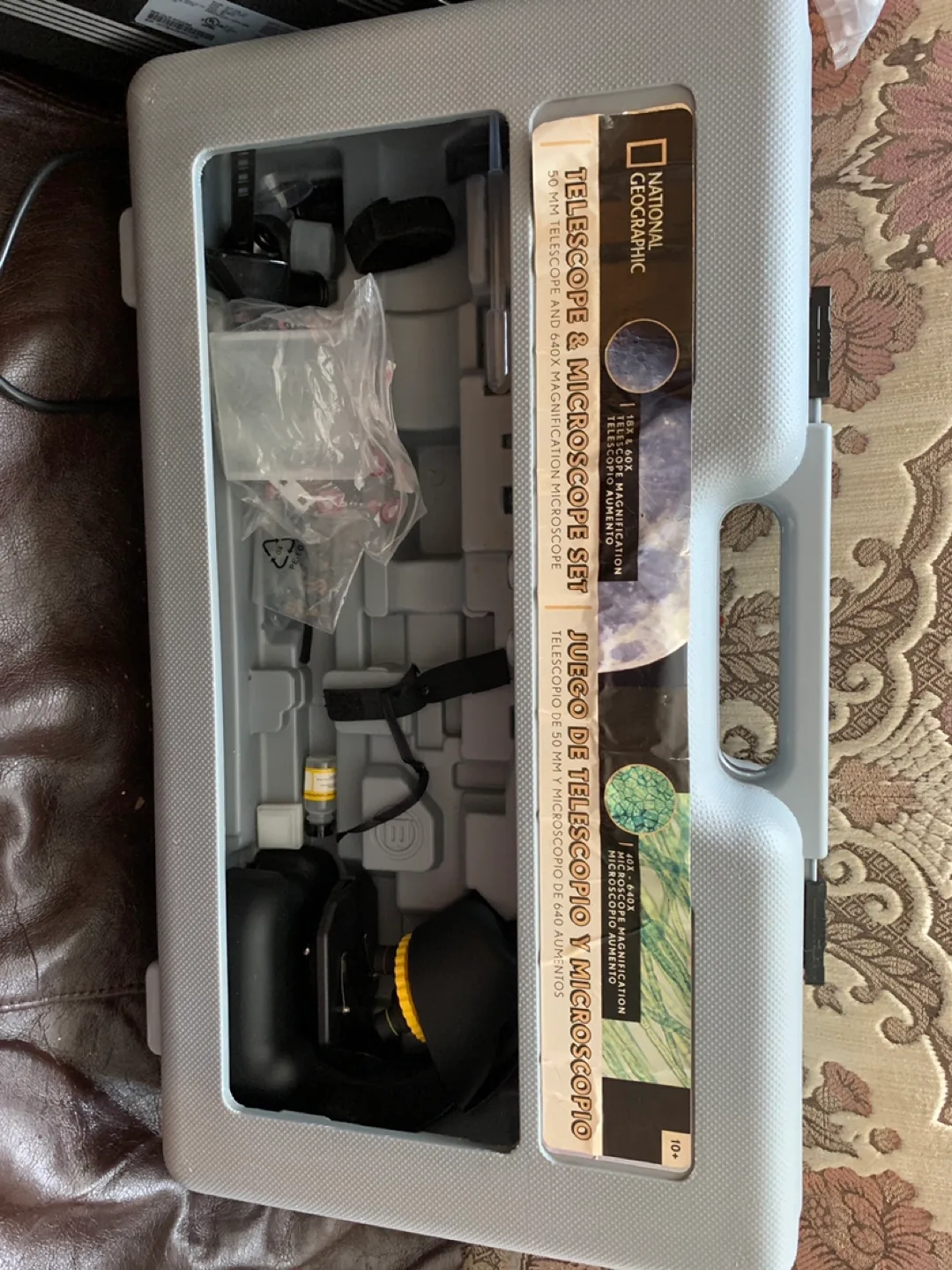 National Geographic Microscope Set, As is image indicator(2)