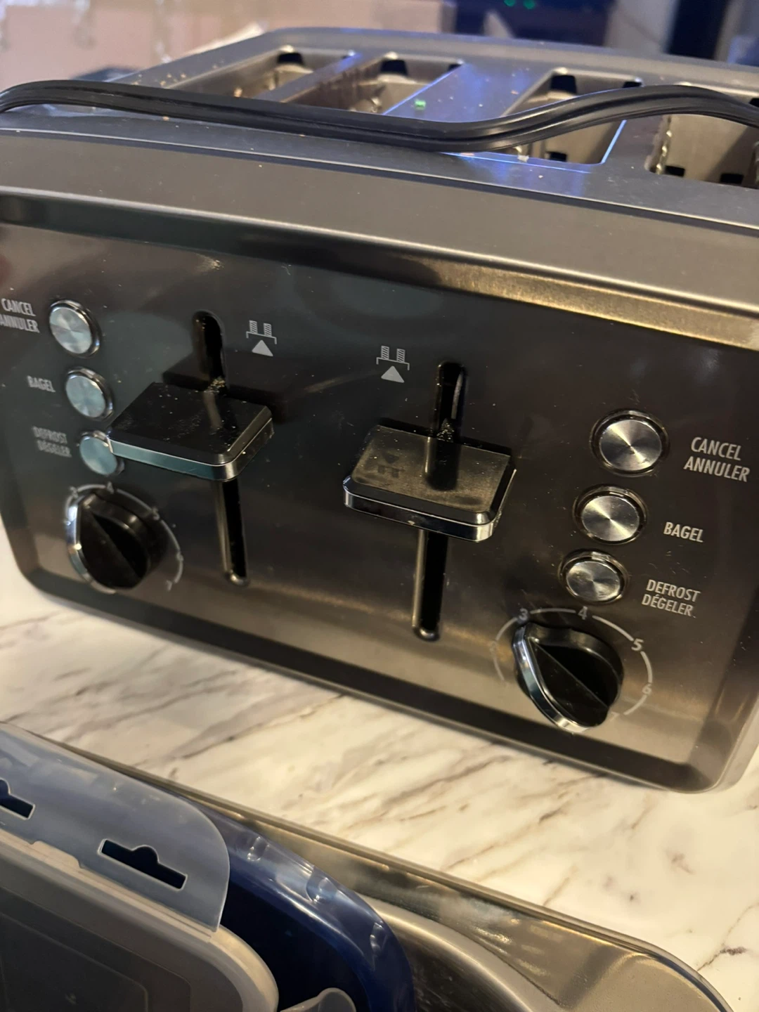 Toaster - Cancel, Bagel, Defrost Settings 🧡