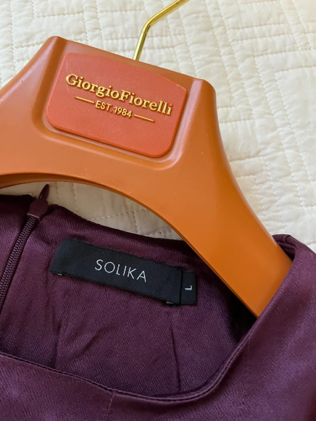 Satin  Dress - Size L image indicator(2)