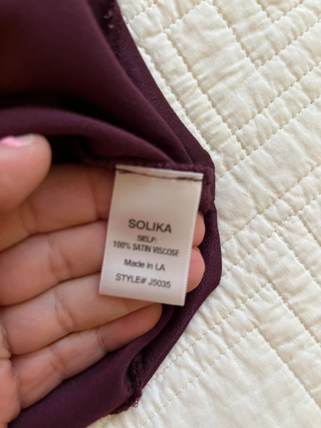 Satin  Dress - Size L - photo 3