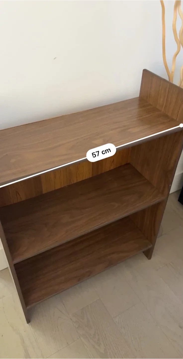 Wooden 3-Shelf Bookcase - 76cm Height image indicator(3)
