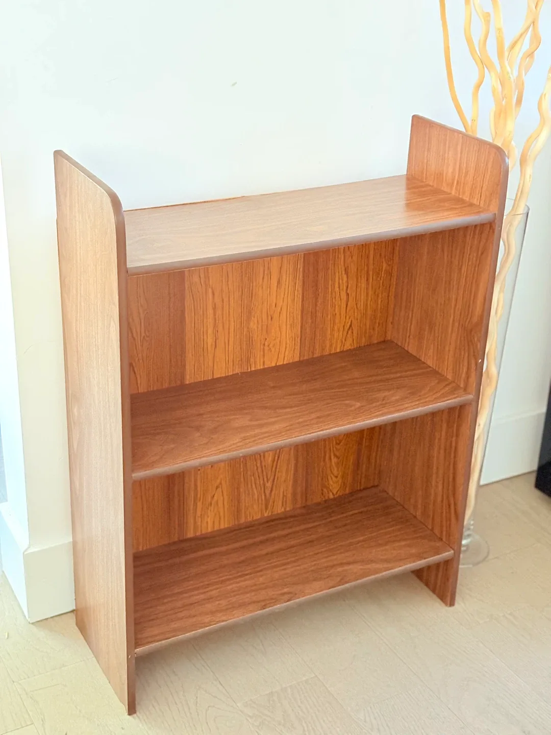 Wooden 3-Shelf Bookcase - 76cm Height image indicator(2)