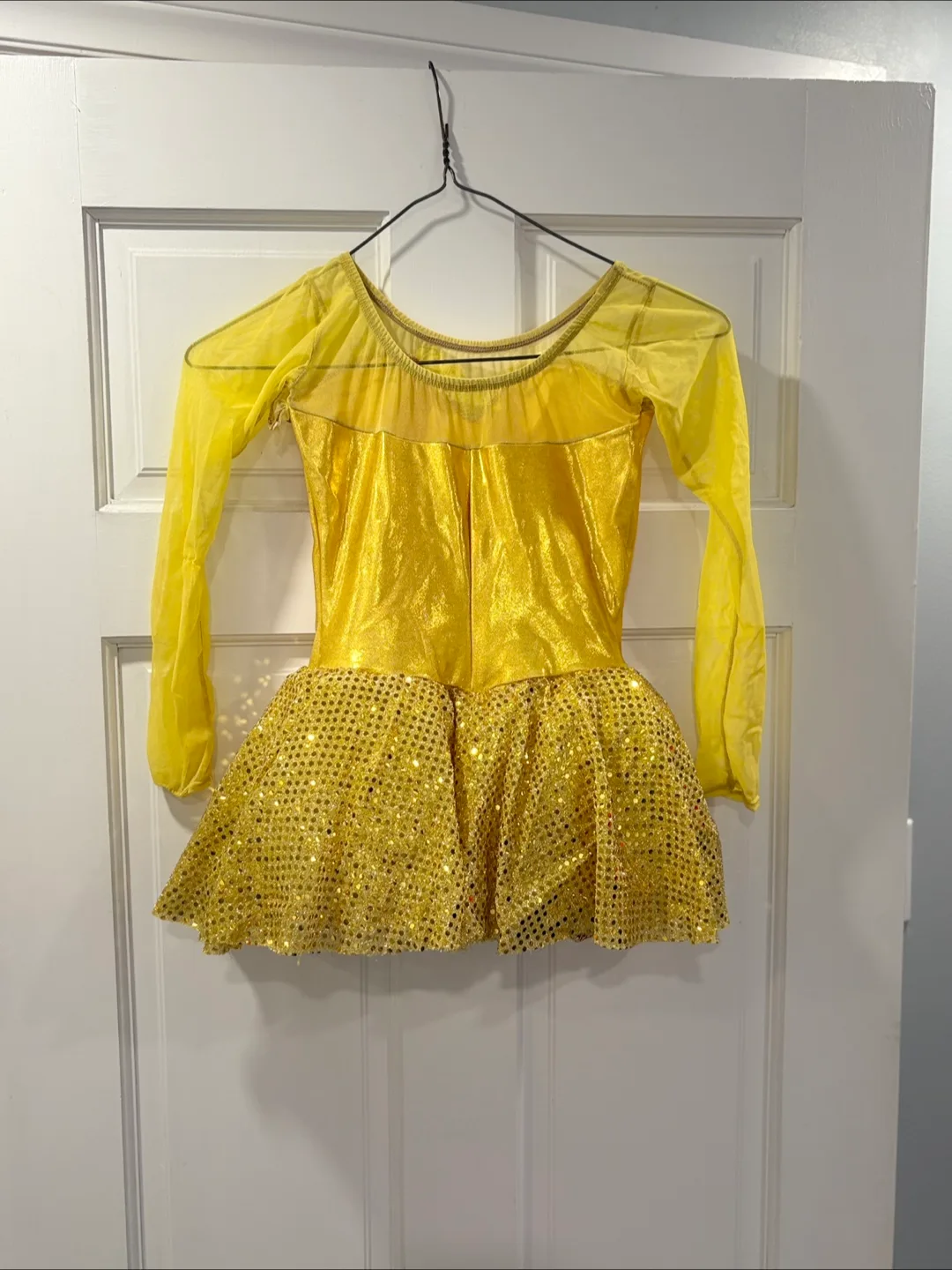 Yellow Sequin Dance Costume image indicator(2)