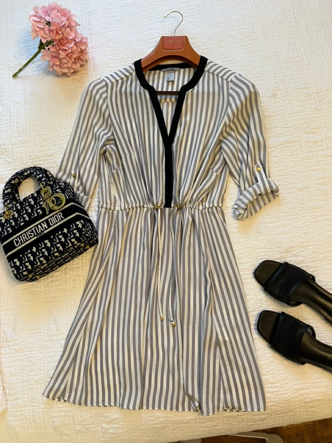 Striped Dress - Size 14 thumbnail