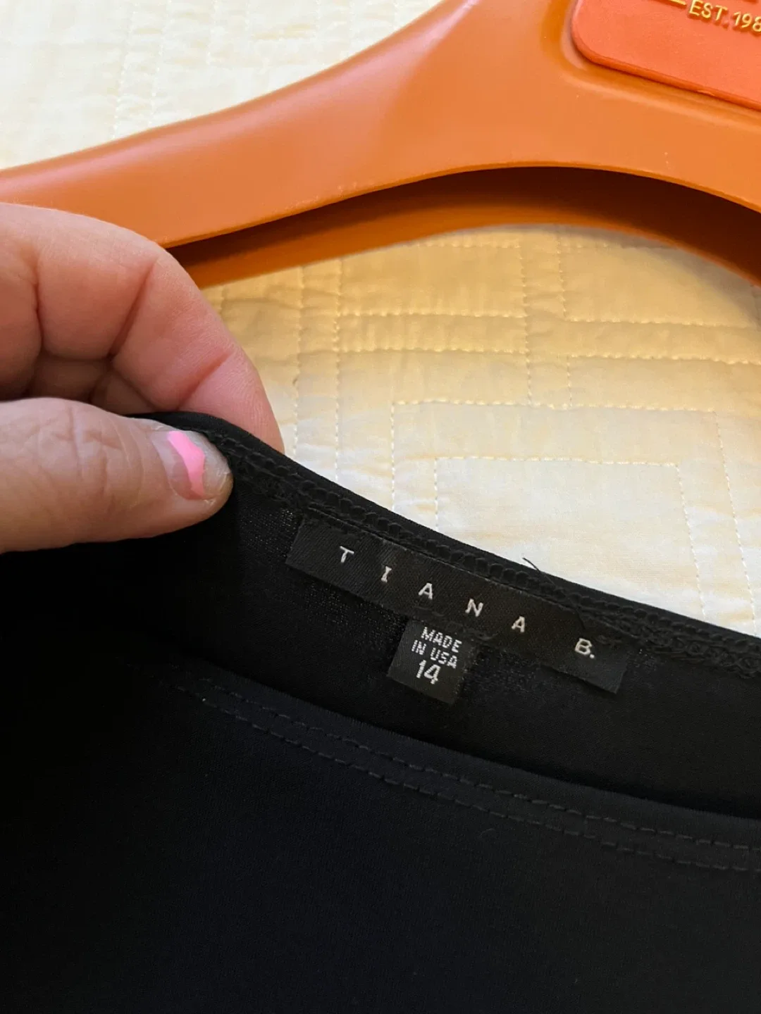 Black Evening Dress - Size 14 image indicator(3)