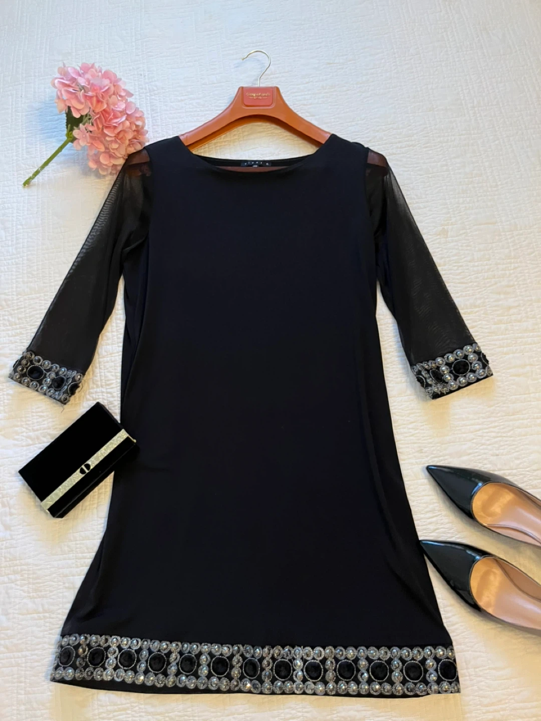 Black Evening Dress - Size 14