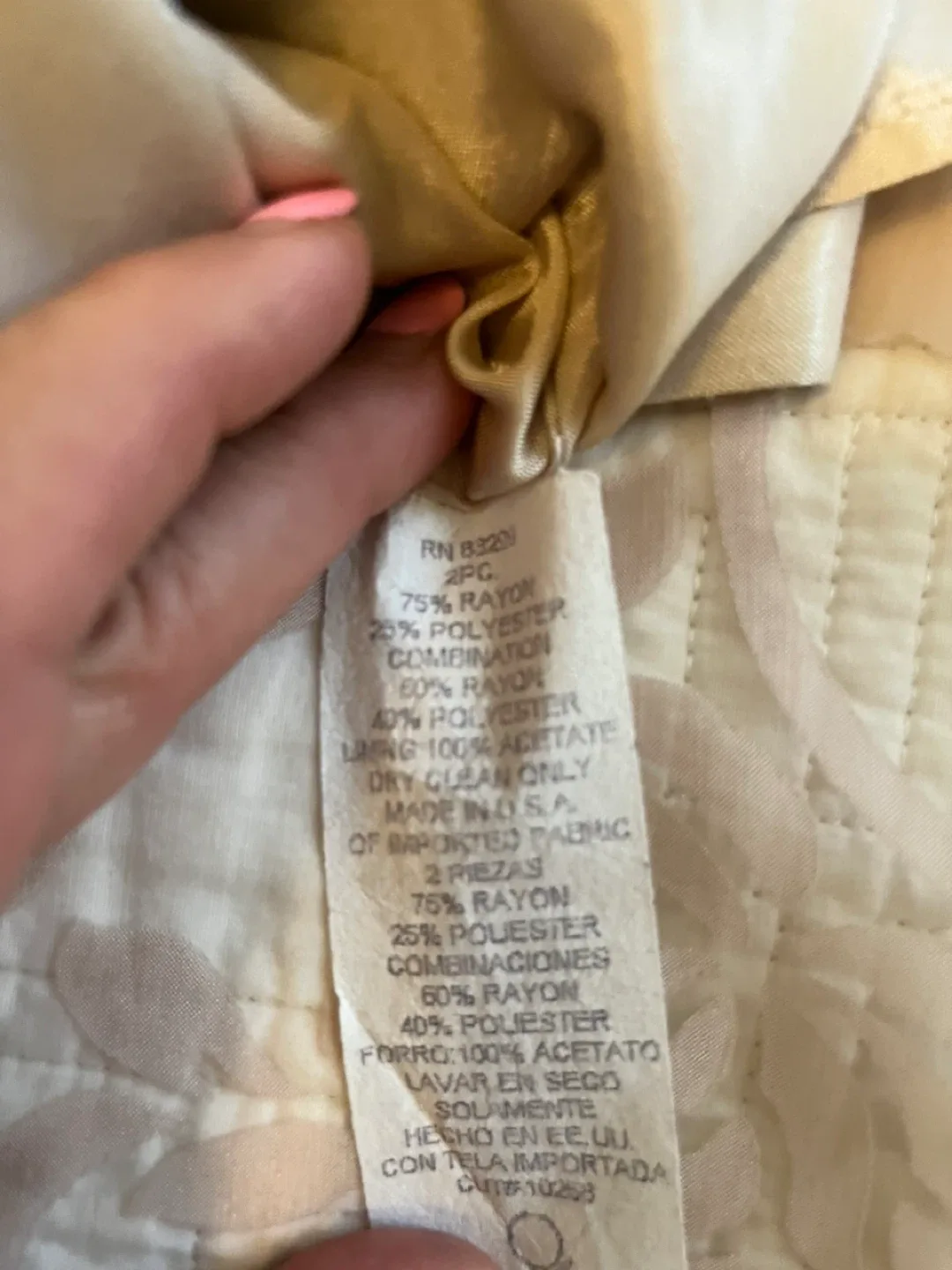 2 Piece Evening Dress Size 14 Jacket image indicator(3)