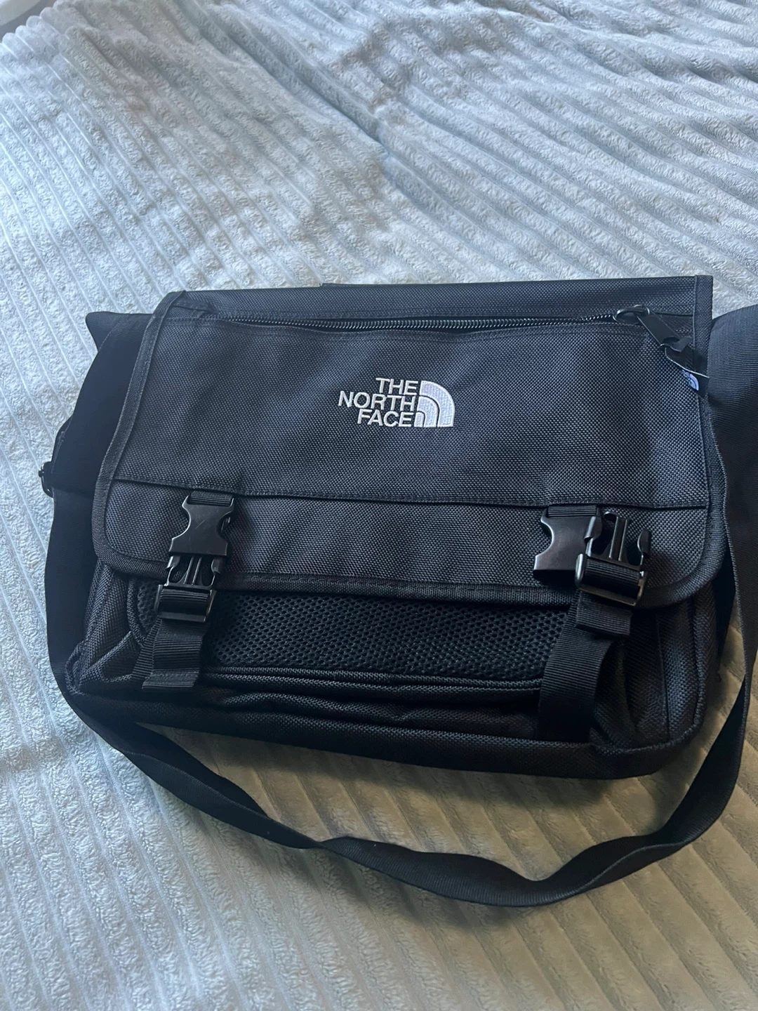 The North Face Black Messenger Bag