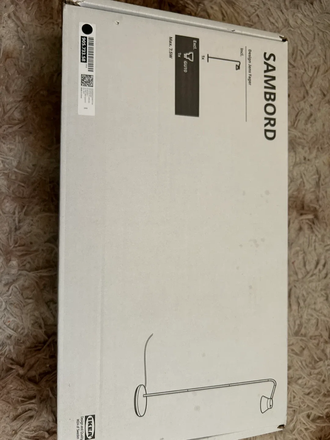 IKEA Sambord Floor Lamp - New in Box thumbnail