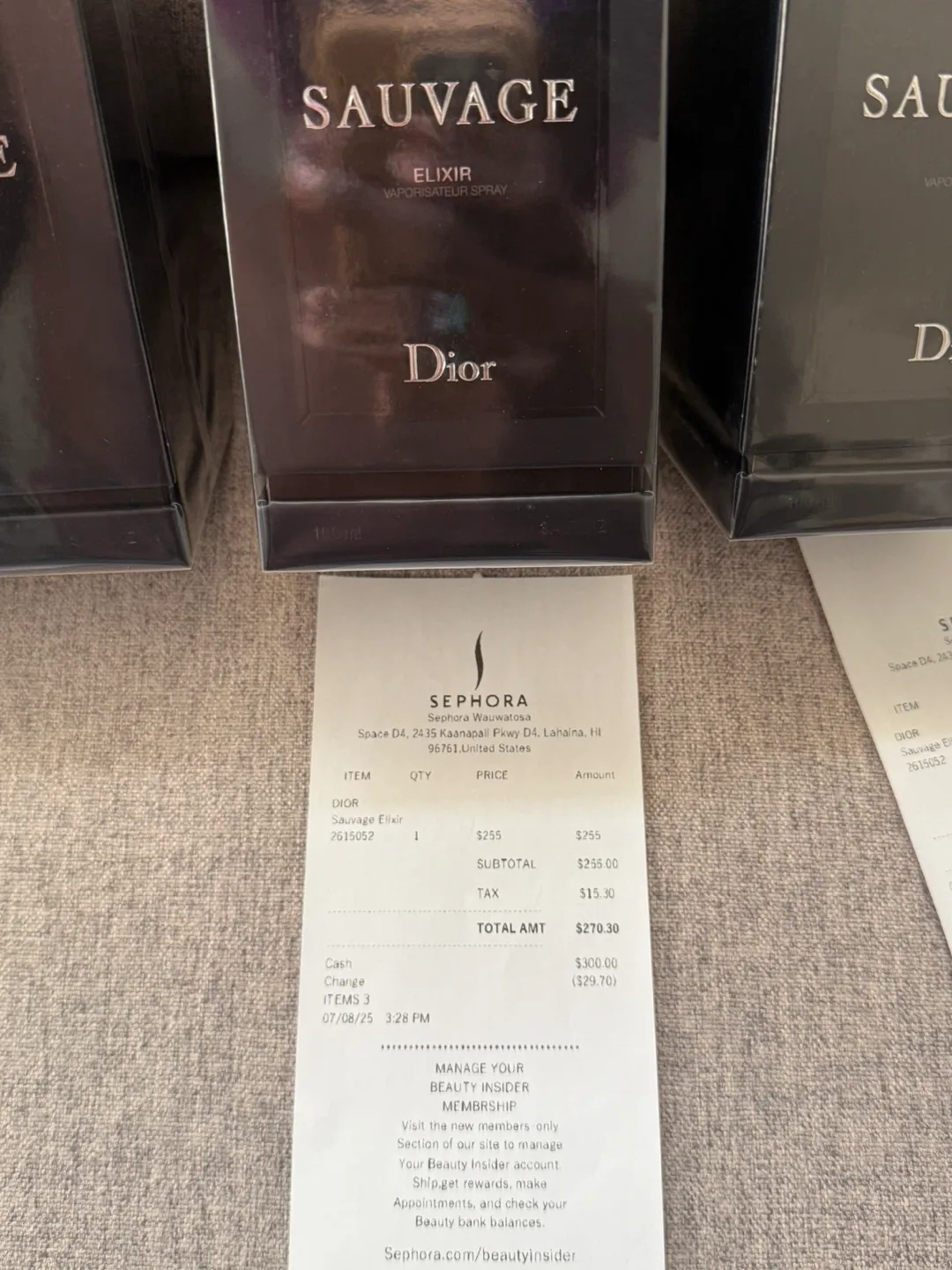 New Dior Sauvage Elixir 3.4 fl oz  Sealed With the Receipt image indicator(3)