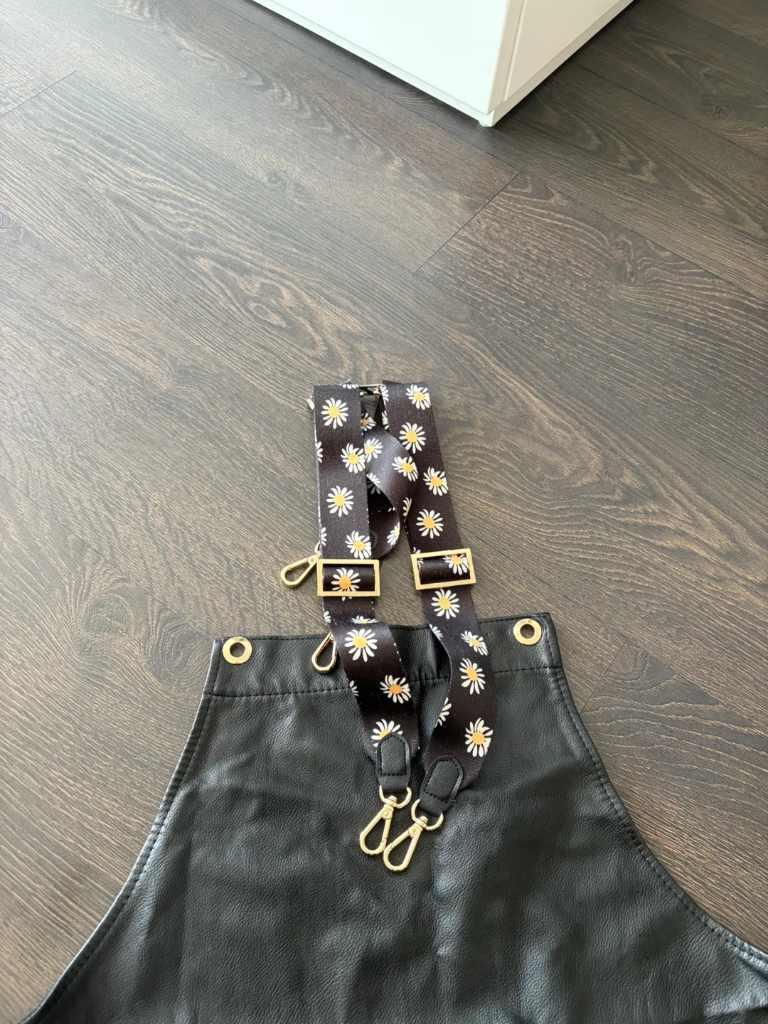 Strap Apron - Black Long Indigo - photo 2