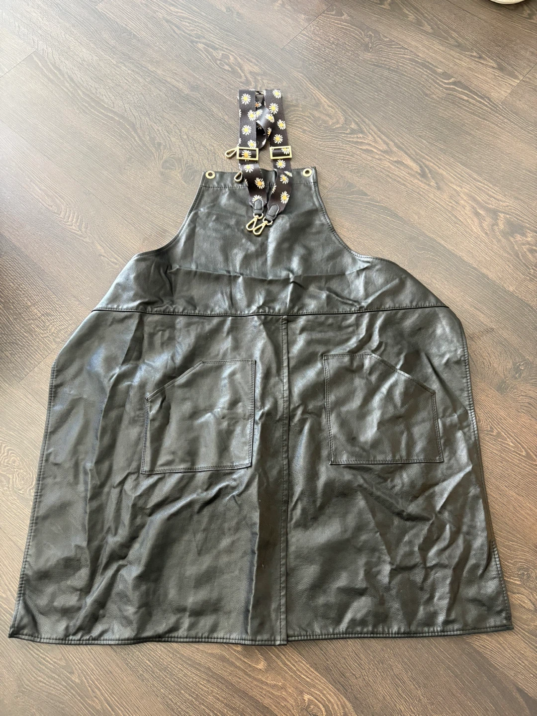Strap Apron - Black Long Indigo - photo 3