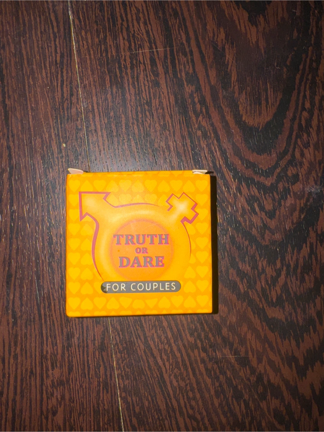 Truth or dare for couples card game-never used.