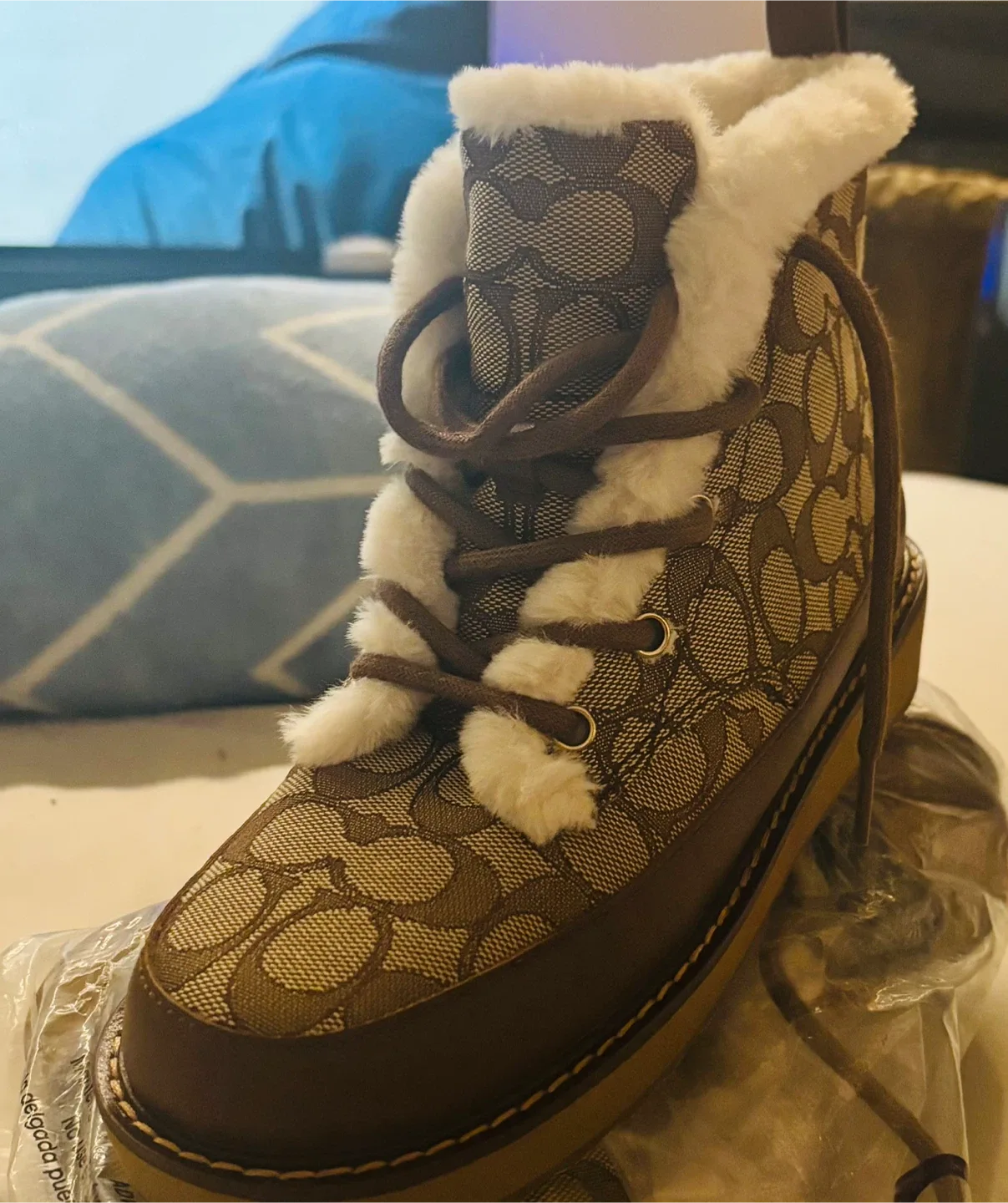 Coach Women's Ankle Boots sz6 bran new in box authentic thumbnail