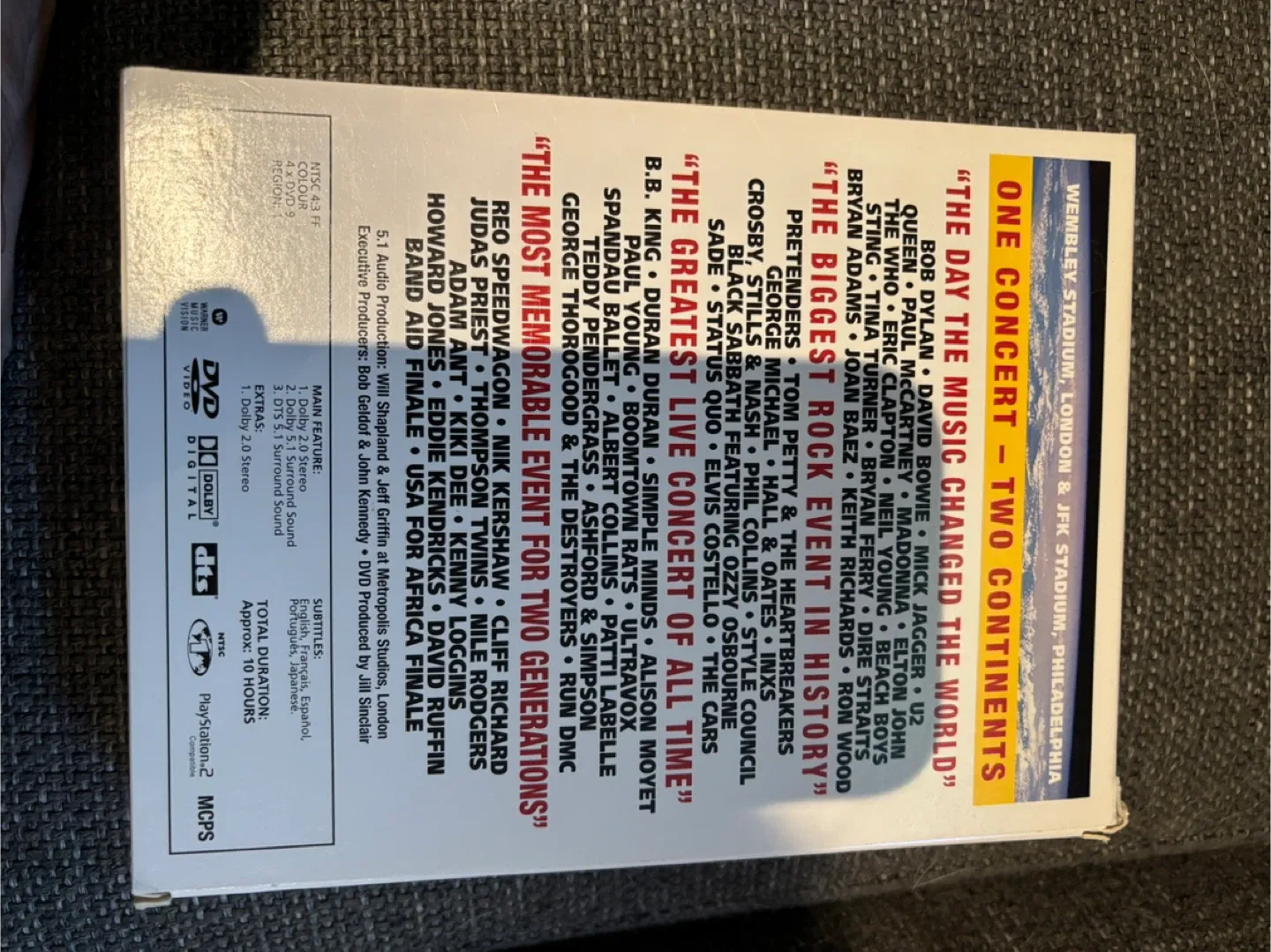 Live Aid DVD - The Day The Music Changed The World image indicator(2)