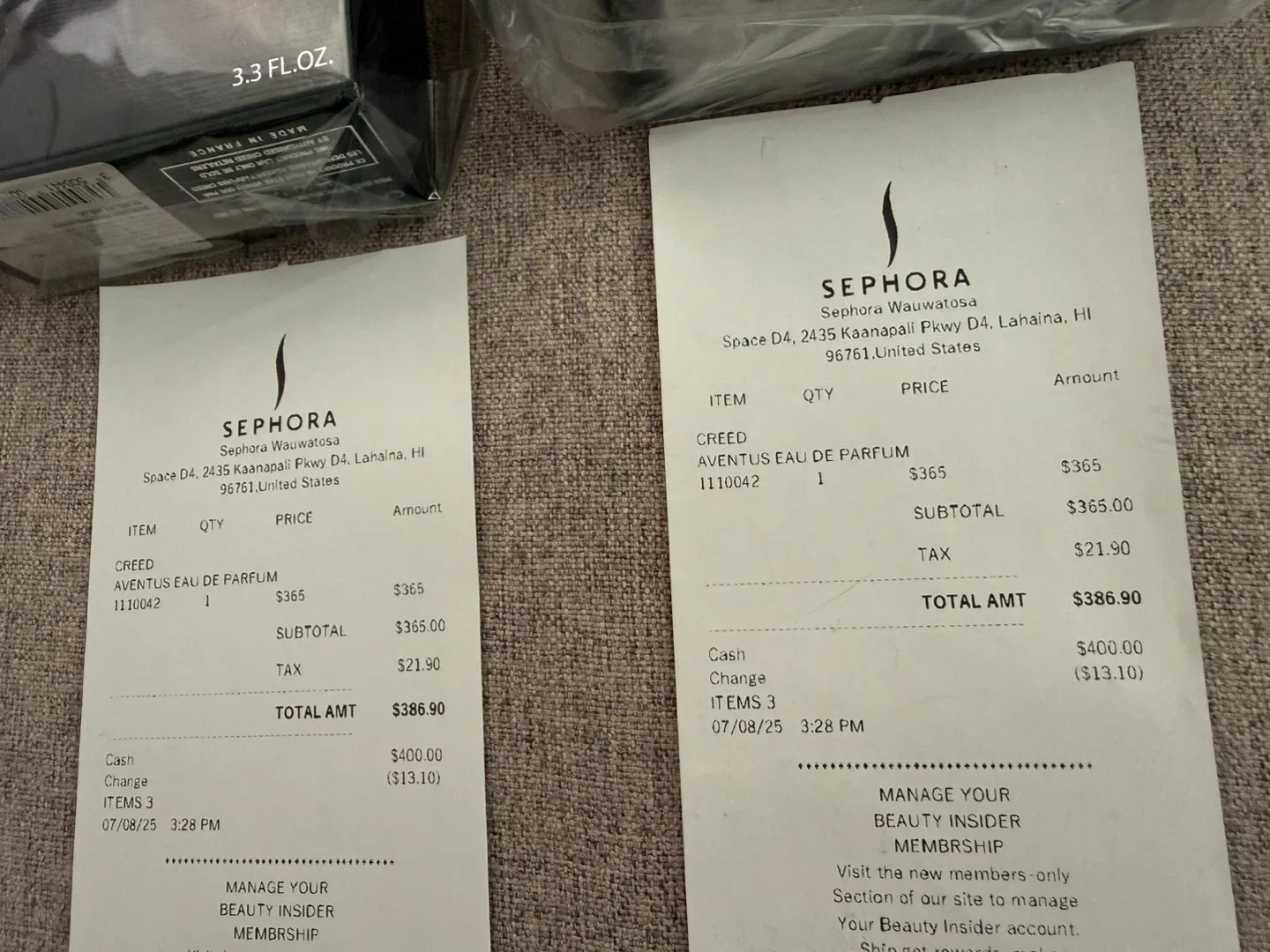 Creed Aventus 100ml Mens Cologne New With Receipts image indicator(9)