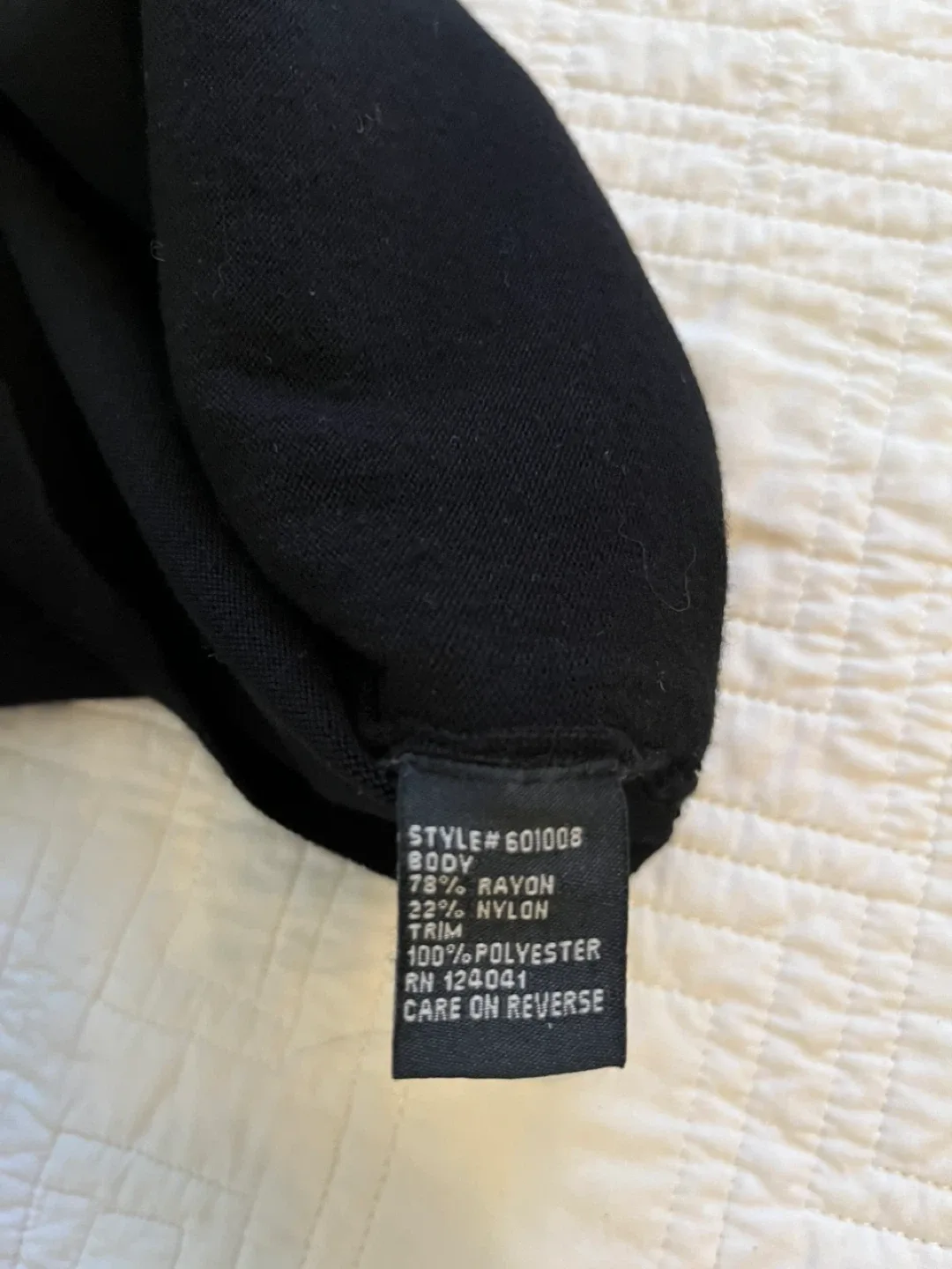 Black Sequin Tank Top - Size M image indicator(3)