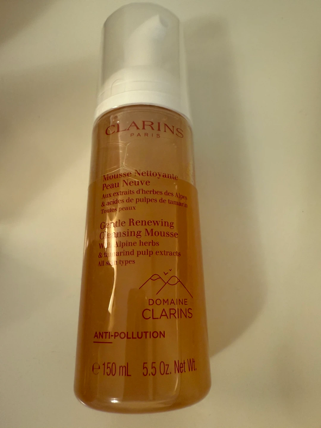 Clarins Gentle Renewing Cleansing Mousse - 150ml