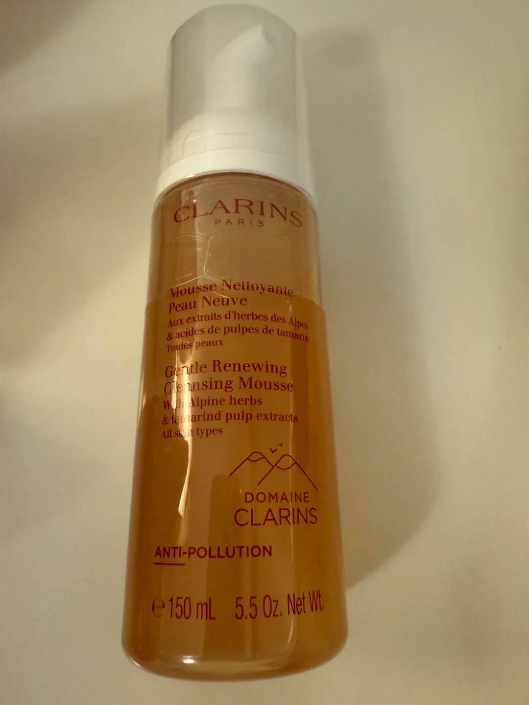 Clarins Gentle Renewing Cleansing Mousse - 150ml thumbnail