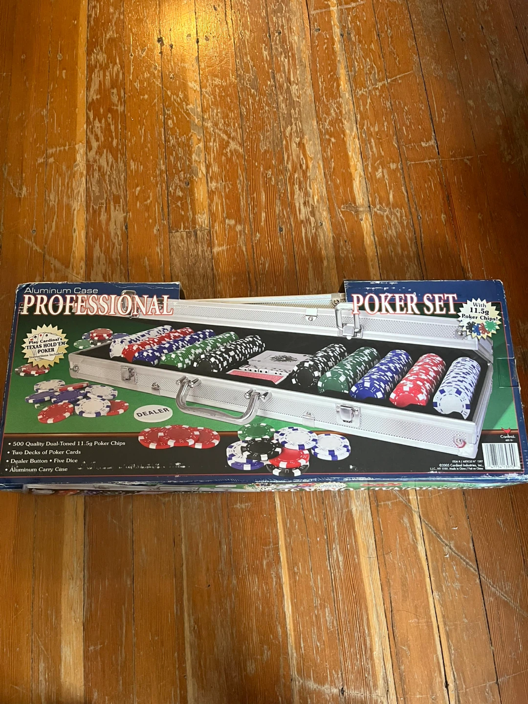 Professional Poker Set with Aluminum Case