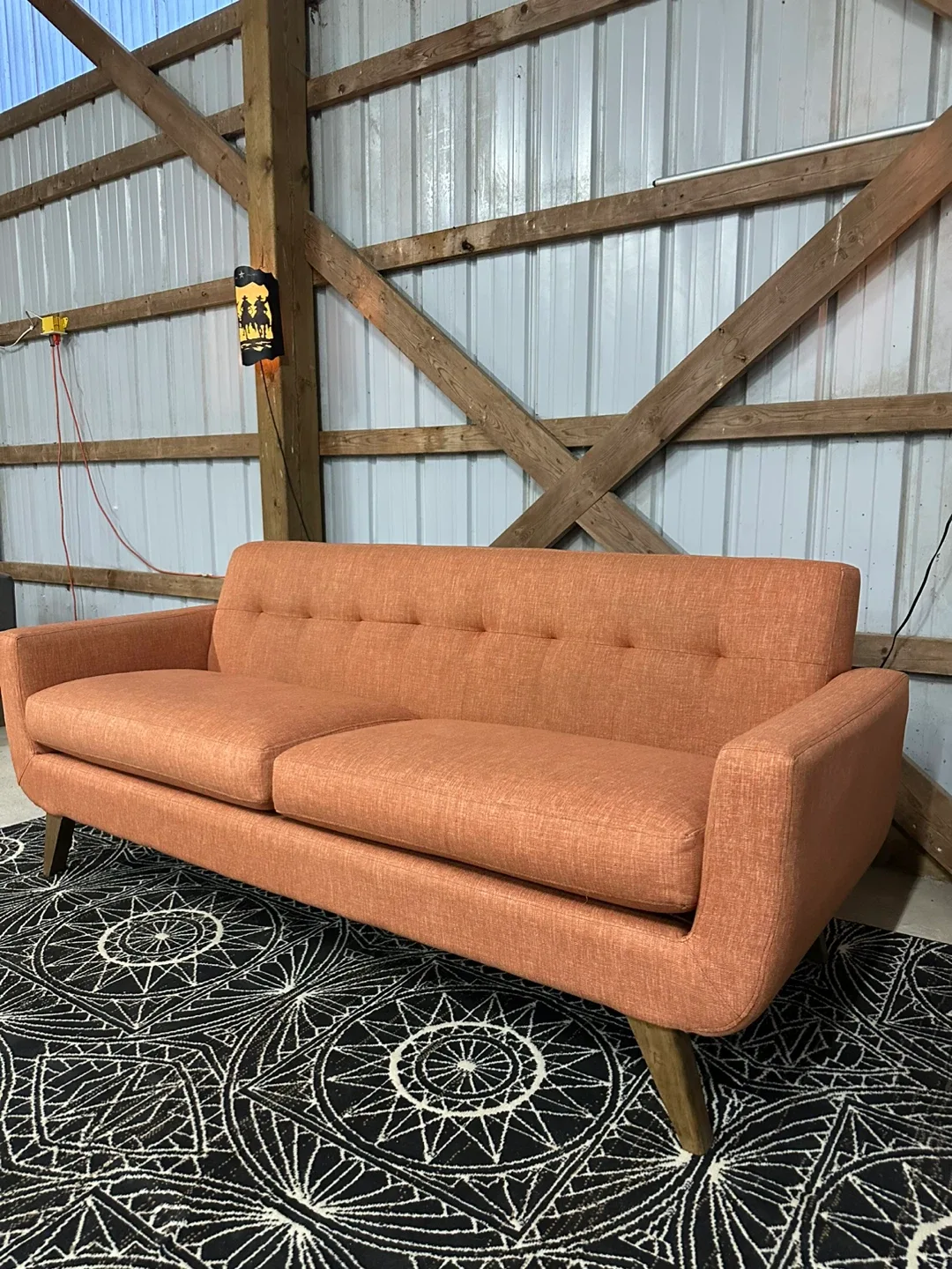 *Delivery Available* MCM Style Sofa image indicator(3)