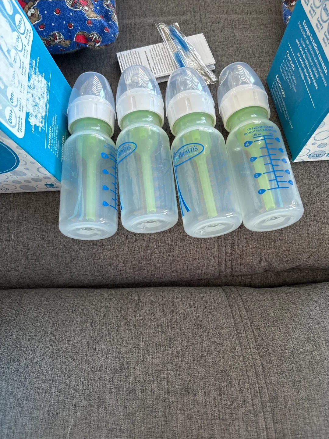 Dr. Brown's Anti-Colic Options+ Baby Bottles, 4-Pack image indicator(4)