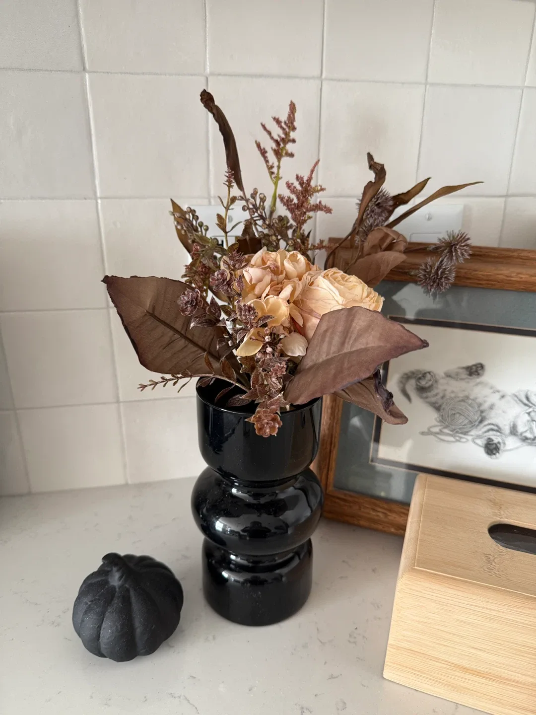 Fall Artificial Flower Arrangement image indicator(3)