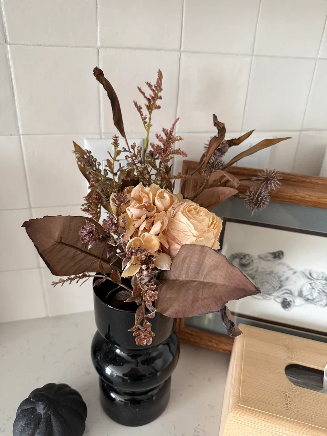 Fall Artificial Flower Arrangement image indicator(2)