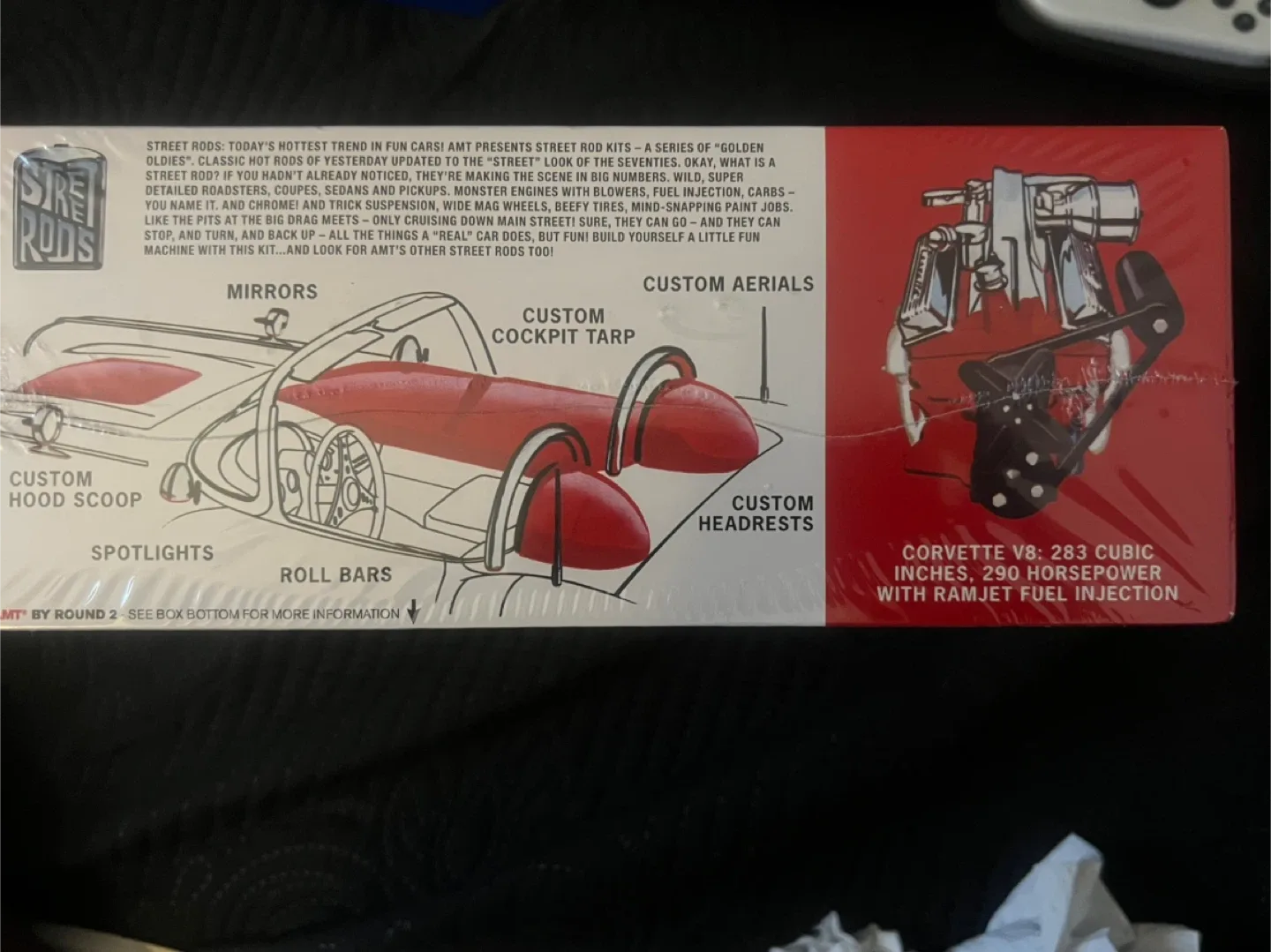 AMT 1960 Corvette 1/25 Scale Hobby Kit - New in Box! image indicator(3)