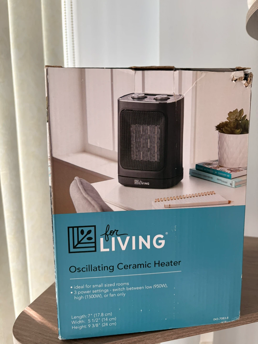 Oscillating Ceramic Heater
