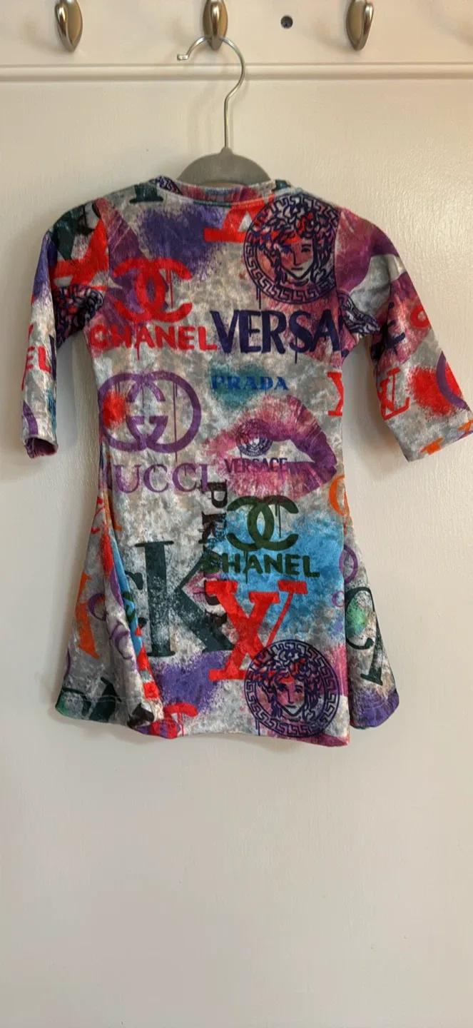 Designer Inspired Baby Dress 12M image indicator(2)