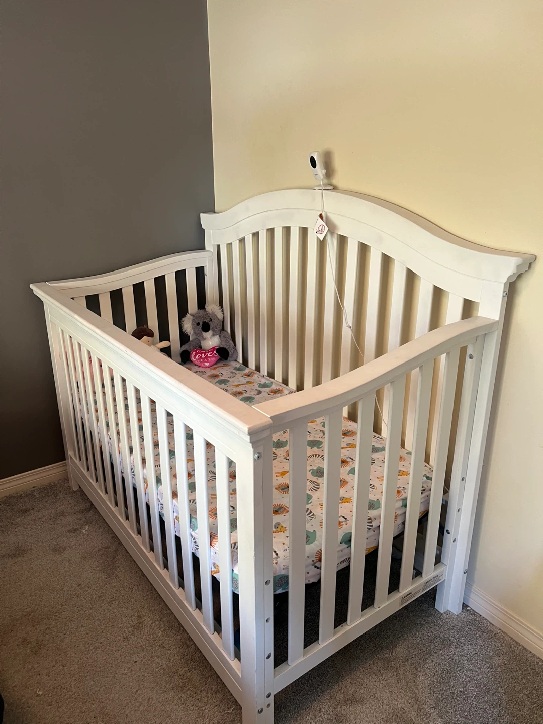 White Baby Crib - photo 2