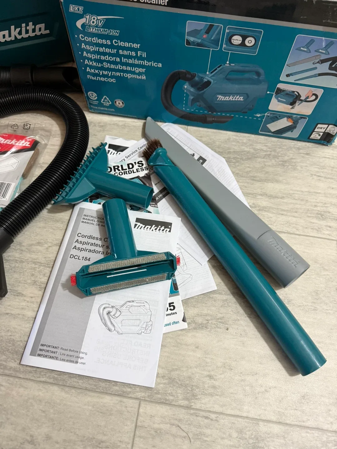 Makita 18V LXT Handheld Canister Vacuum (Tool Only image indicator(3)