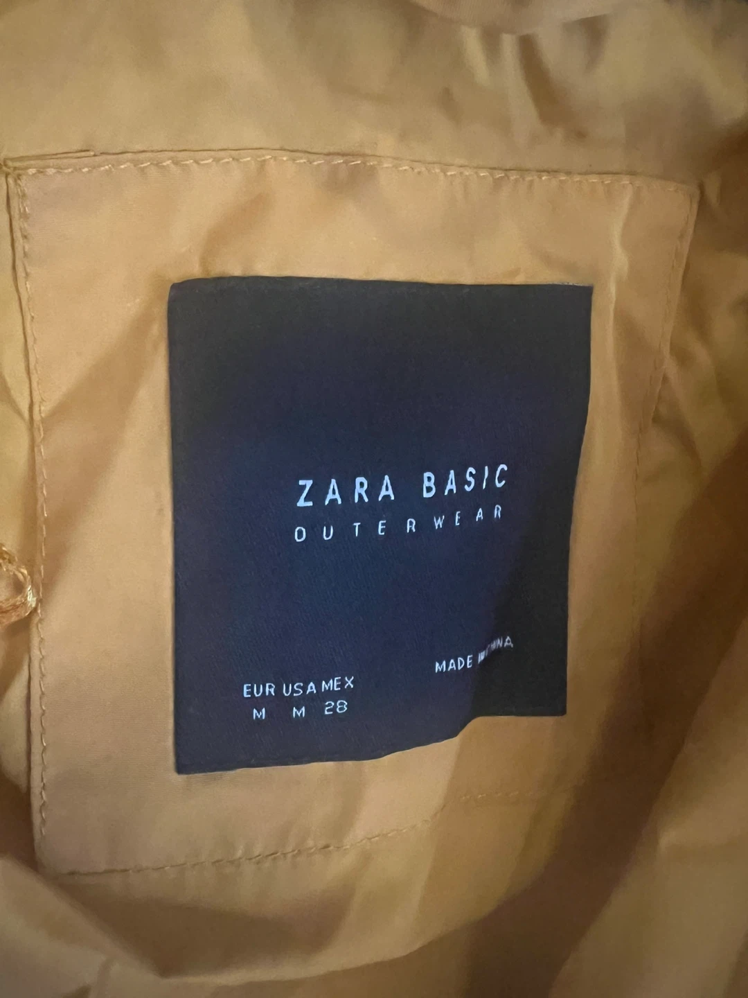 Zara Basic Outerwear Jacket - Size M - photo 2