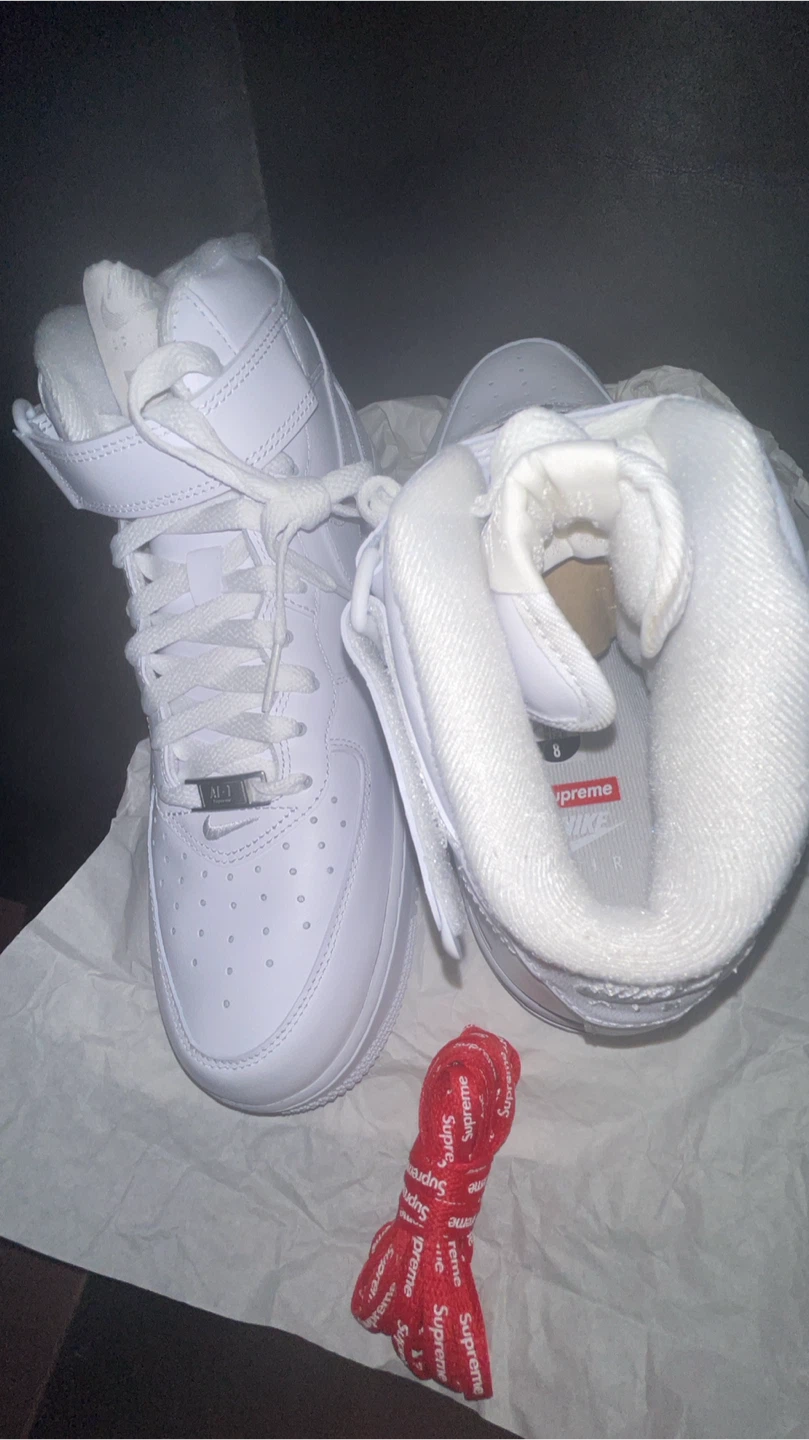 Nike Air Force 1 High Supreme White, New - photo 2