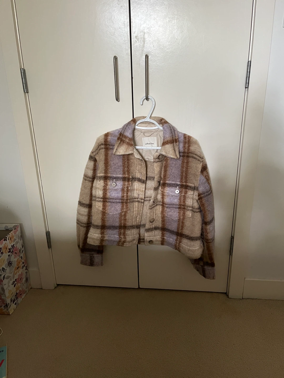 Wilfred Free Plaid Jacket - Size S